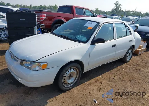 1999 Toyota Corolla Ve from USA, damaged, VIN 2T1BR12E5XC145841